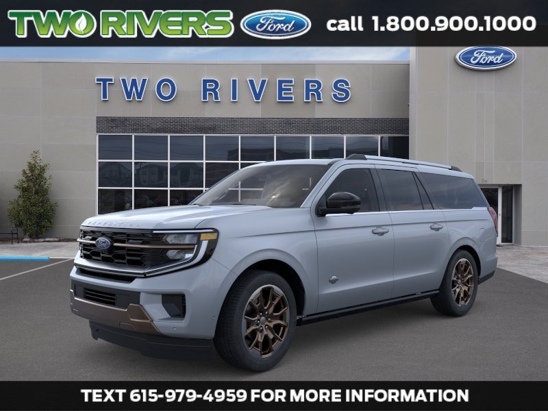 New 2025 Glacier Gray Metallic Tricoat Ford King Ranch image 1