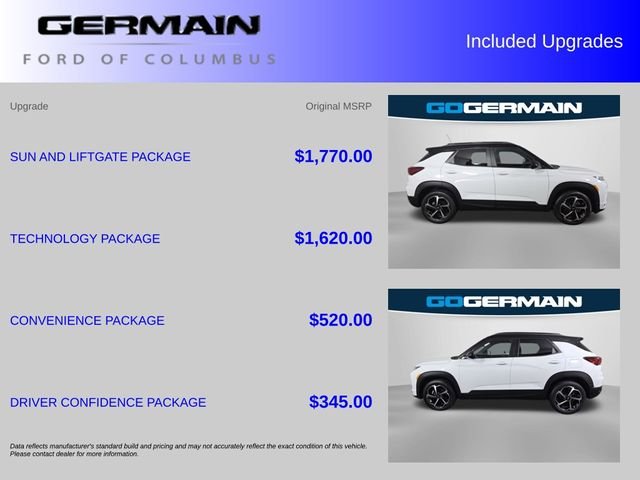 Certified Used 2022 Summit White Chevrolet RS image 38