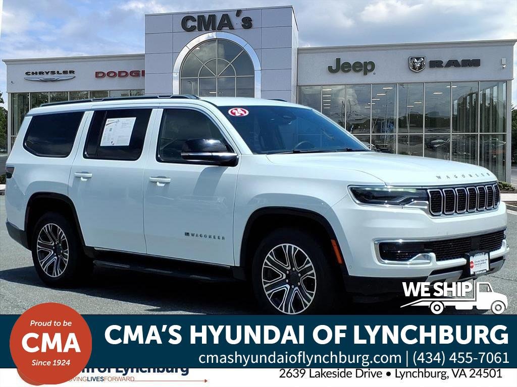 Used 2024 Bright White Clearcoat Jeep Series II image 2