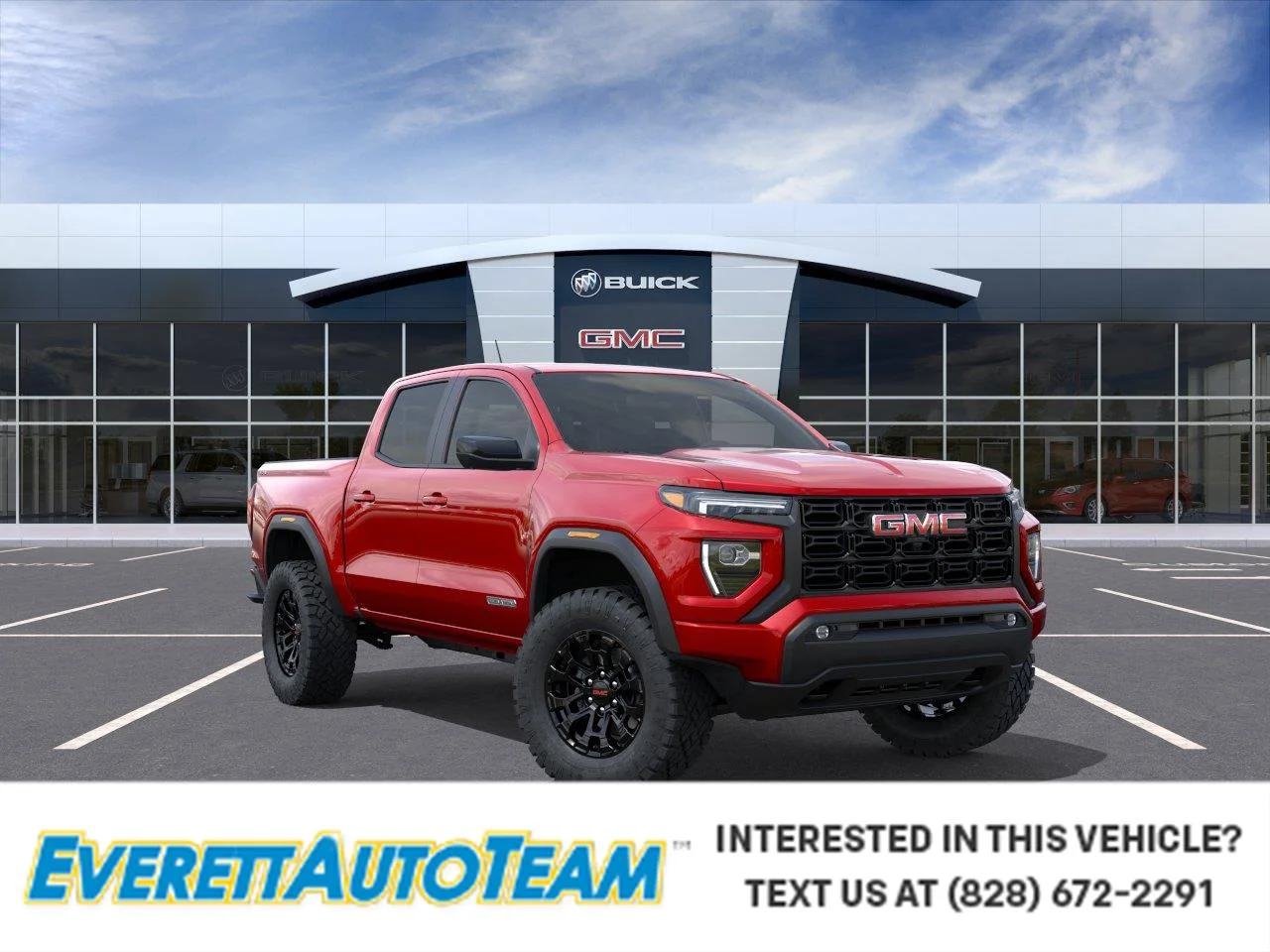 New 2026 Volcanic Red Tintcoat GMC Elevation image 1