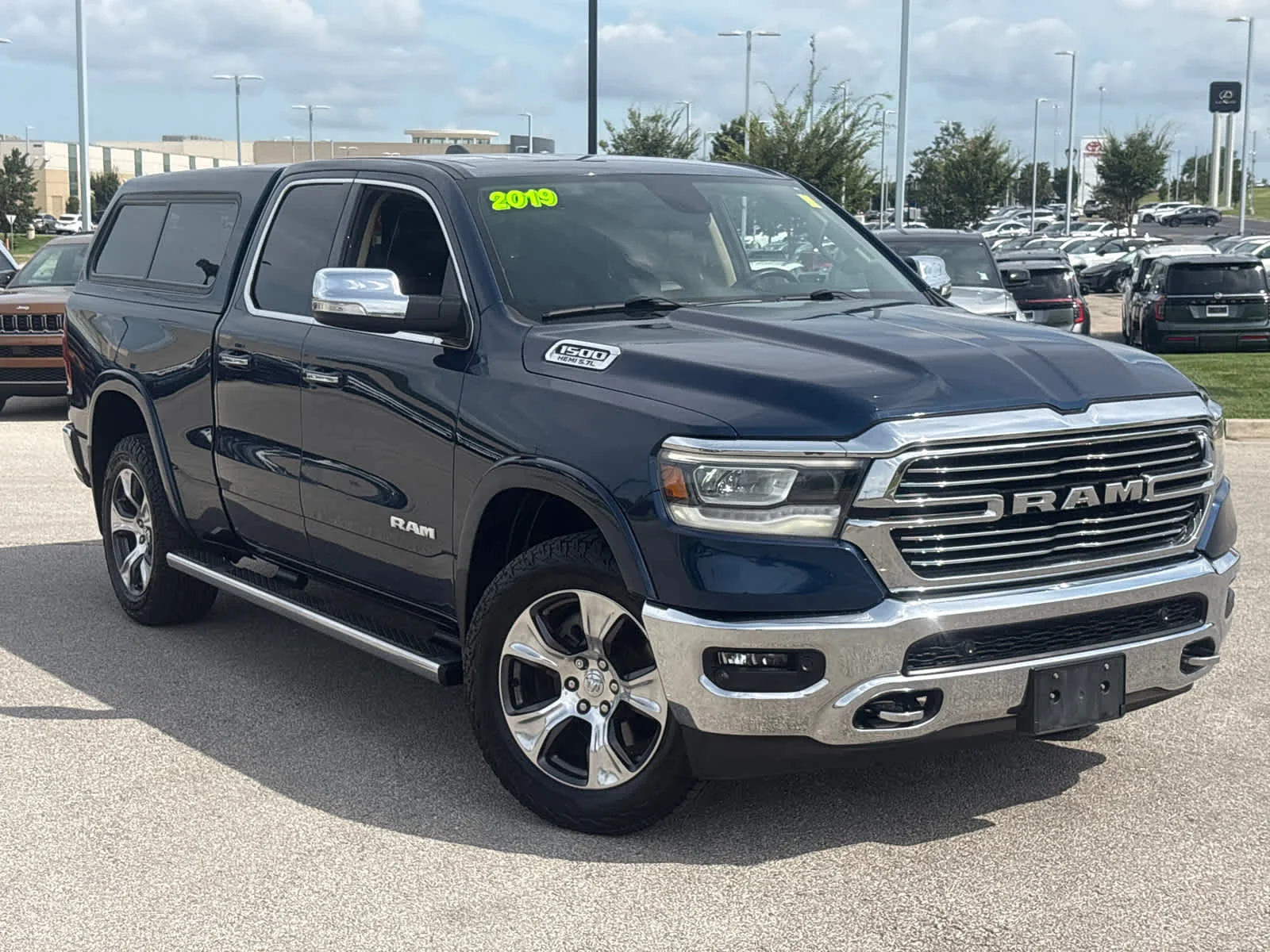 Used 2019 RAM Ram 1500 Pickup Laramie with VIN 1C6SRFDTXKN518572 for sale in Kansas City