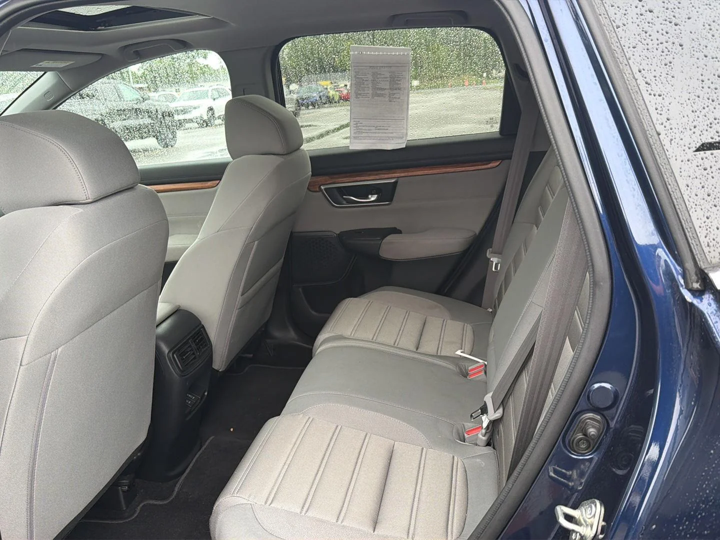 Used 2019 Obsidian Blue Pearl Honda EX image 12