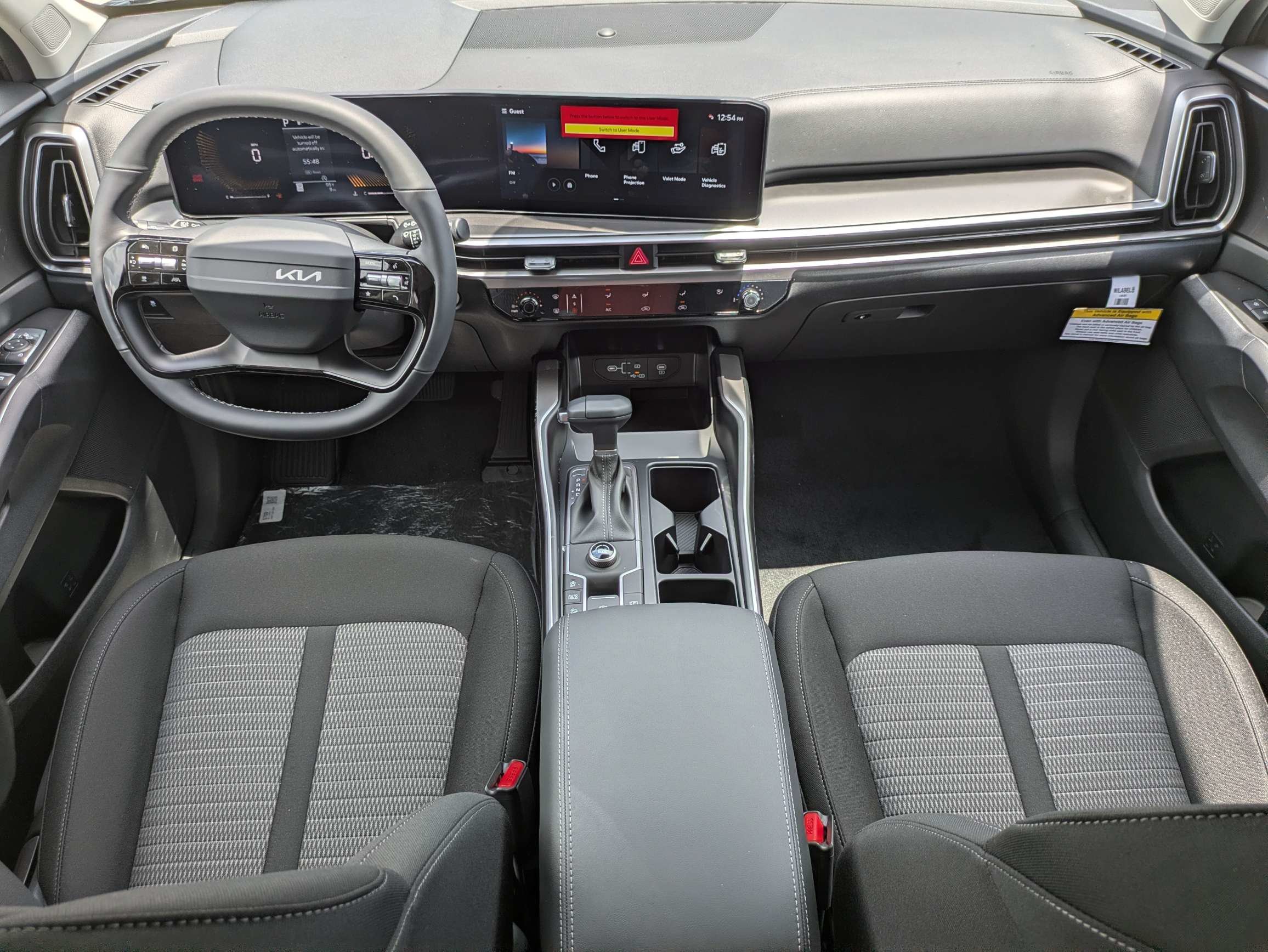 New 2026 Ebony Black Kia LX image 16