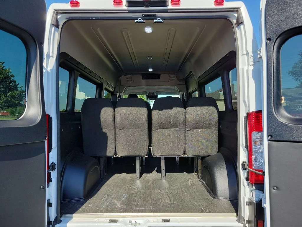 New 2024 Bright White Clear-Coat Exterior Paint RAM High Roof image 10