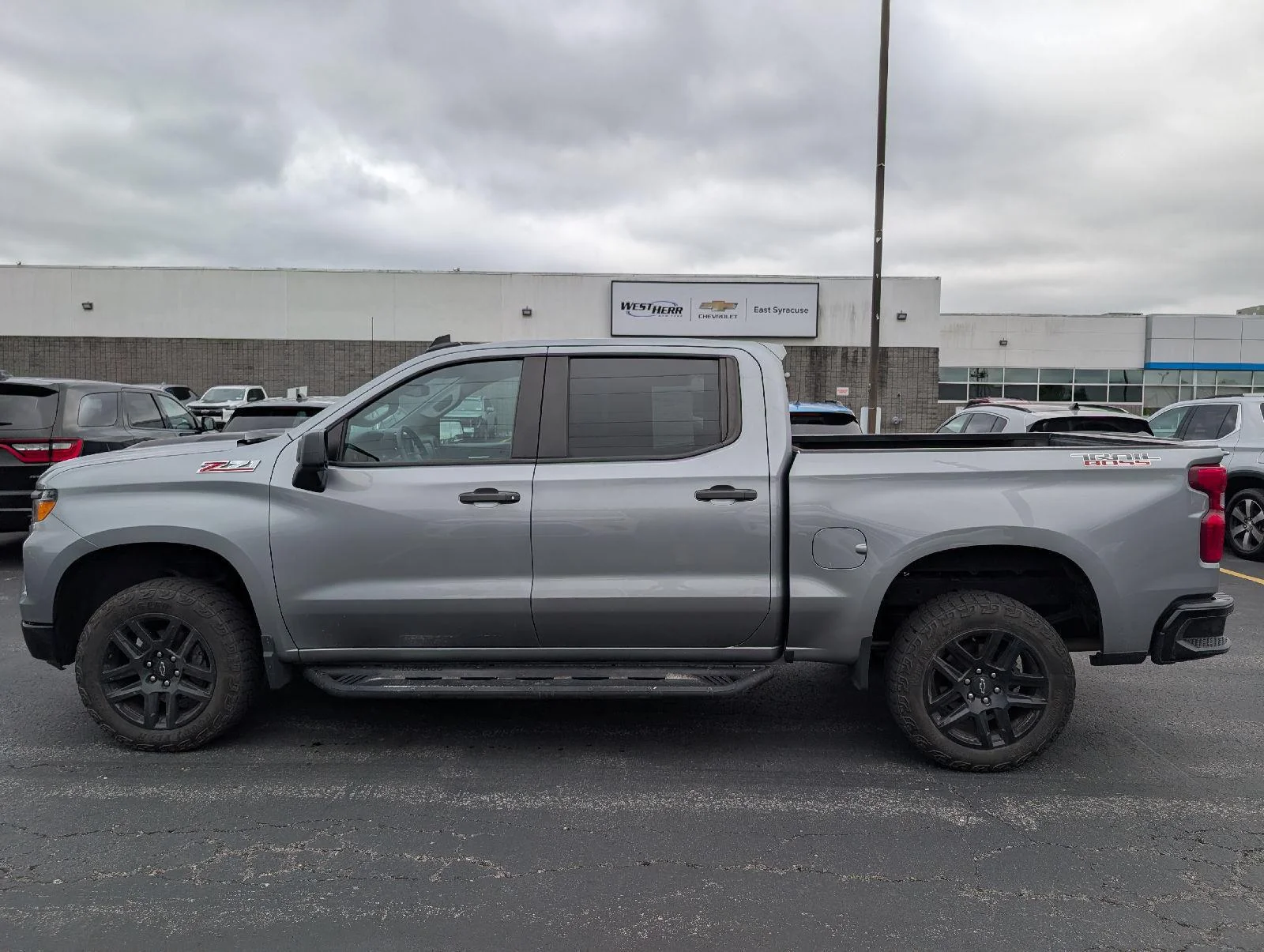 Used 2023 STERLING GRAY METALLIC Chevrolet Custom Trail Boss image 5