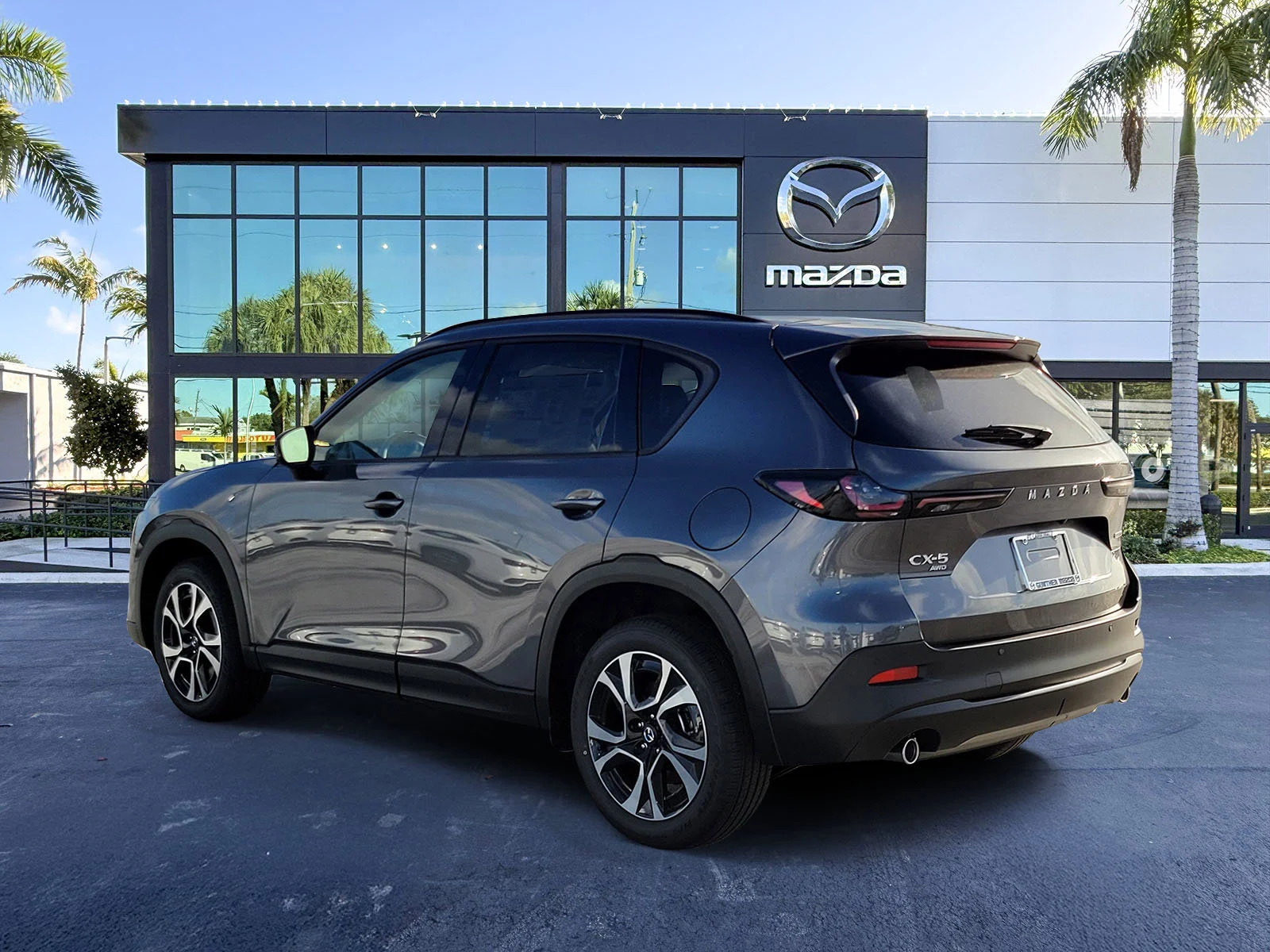 New 2026 Machine Gray Metallic Mazda 2.5 S Preferred AWD image 3