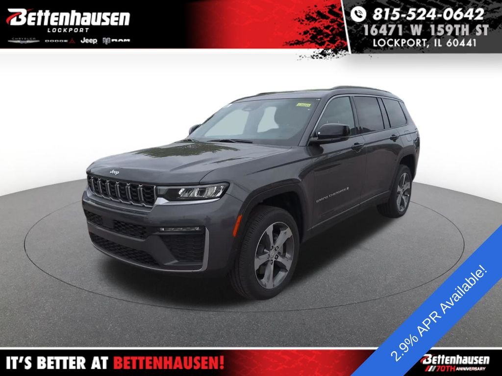 New 2026 Gray Jeep Limited image 1