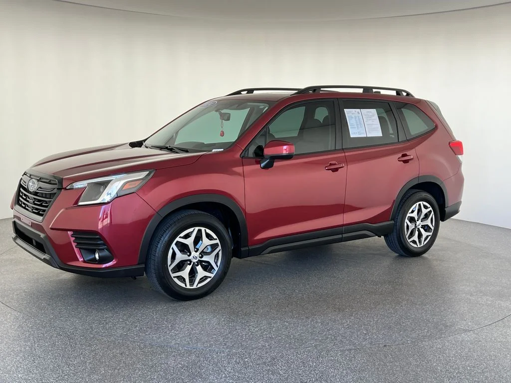 Certified Used 2024 Red Subaru Premium image 9