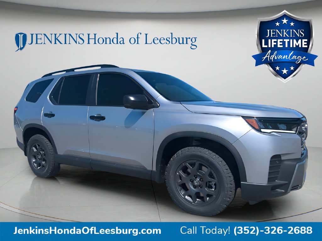New 2026 Solar Silver Metallic Honda TrailSport image 1