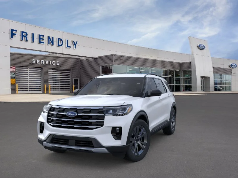 New 2026 Star White Metallic Tri-Coat Ford Active image 2