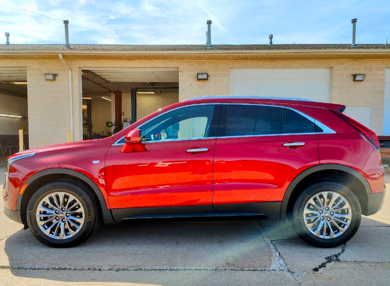 Used 2024 Red Cadillac Premium Luxury image 6