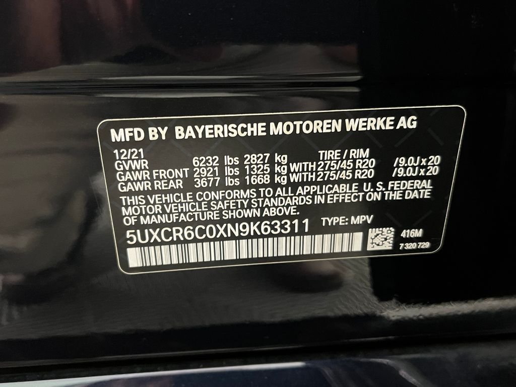 Used 2022 Black BMW xDrive40i image 27