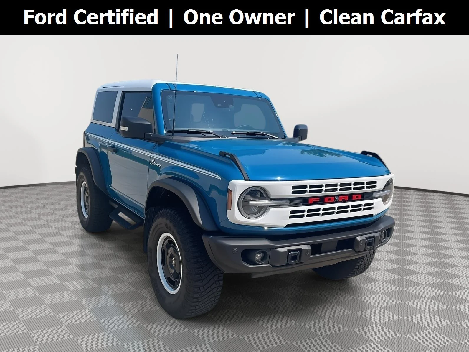 Certified Used 2024 Peak Blue Ford Heritage Limited Edition image 1