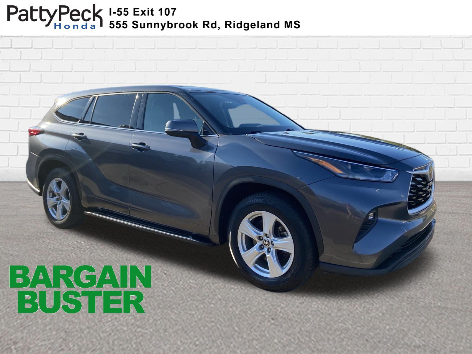 Used 2021 Magnetic Gray Metallic Toyota LE image 1