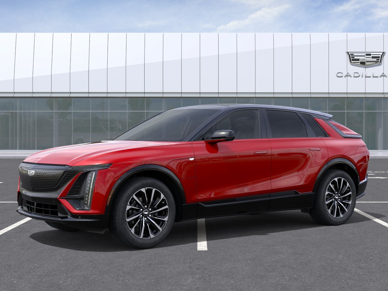 New 2026 Radiant Red Tintcoat Cadillac Premium Sport image 2