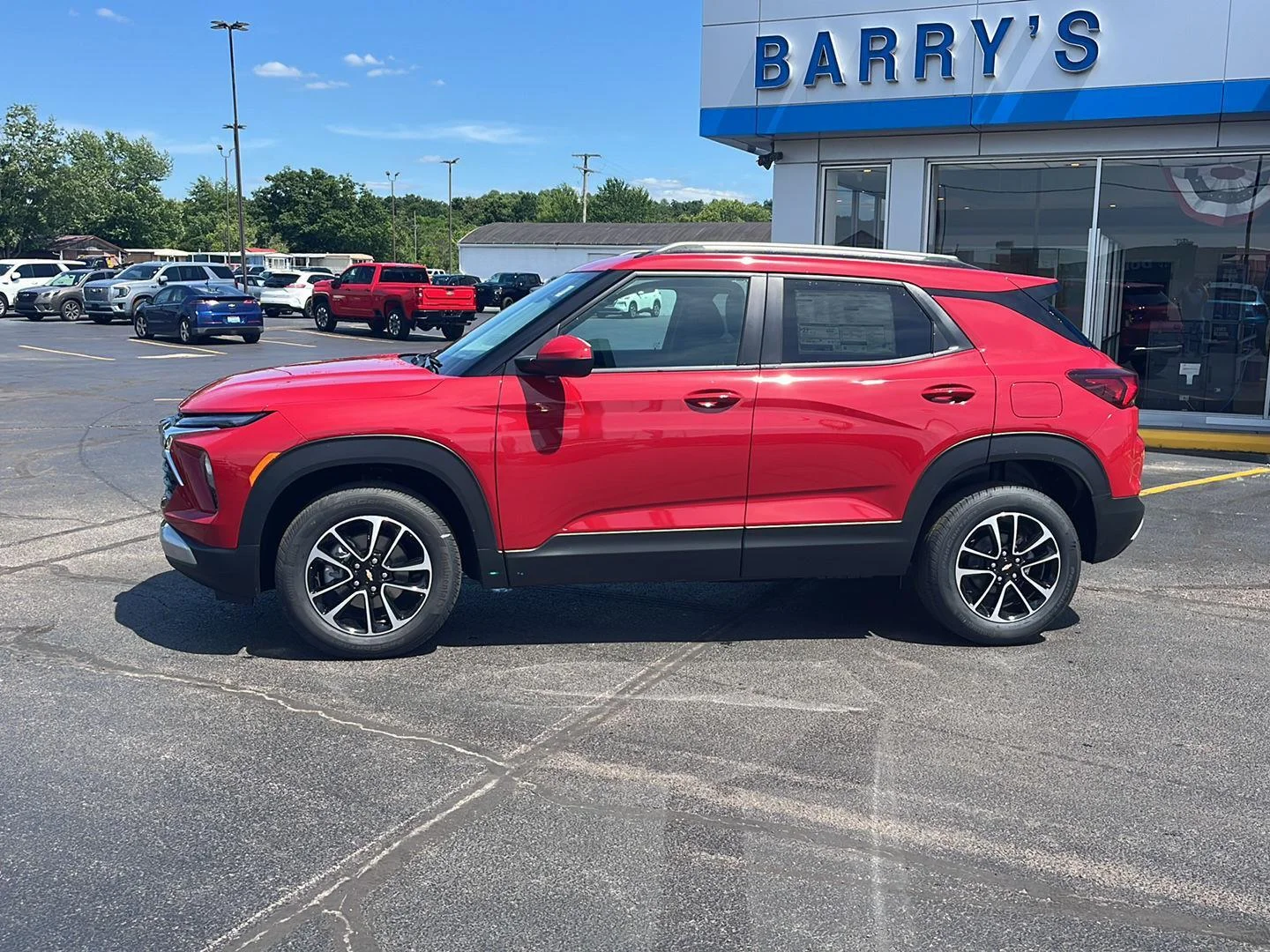 New 2026 Apex Red Chevrolet LT image 2