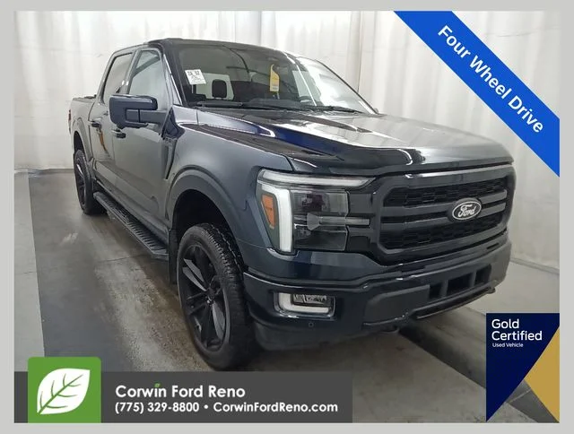 Used 2024 Blue Ford Lariat image 1