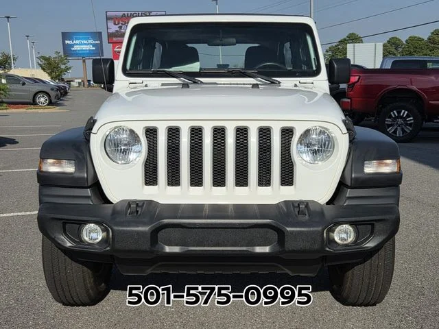 Used 2023 White Jeep Unlimited Sport image 5
