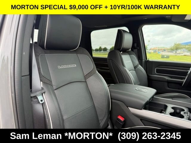 New 2026 Ceramic Gray Clear-Coat Exterior Paint Ram Laramie image 10