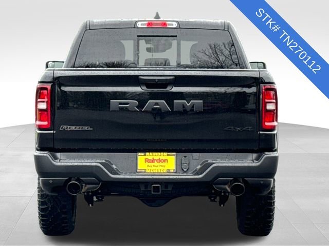 New 2026 Diamond Black Crystal Pearl-Coat Exterior Paint RAM Rebel image 5