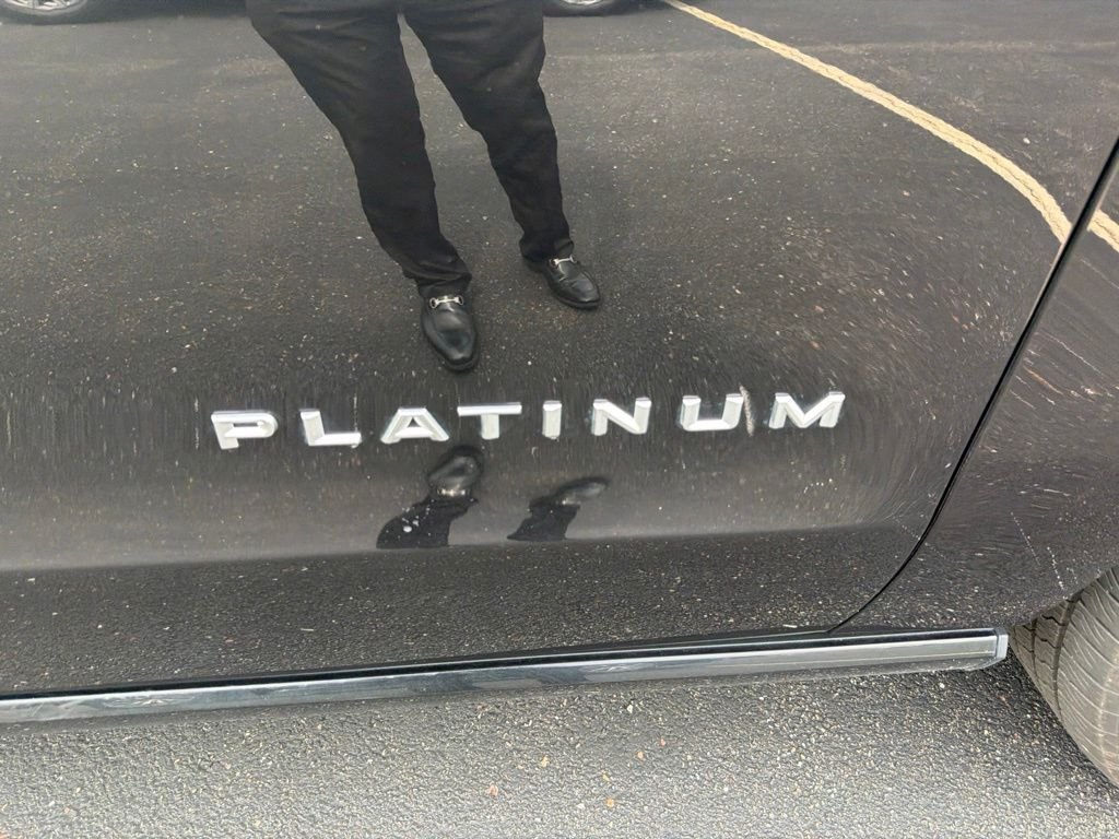 Used 2025 Black Ford Platinum image 2