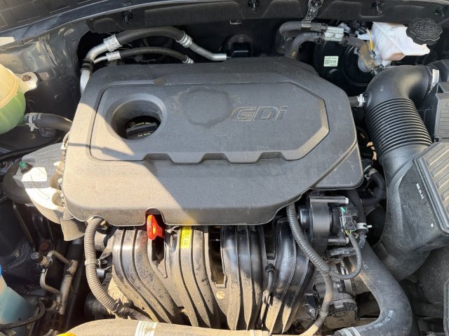 Used 2021 Blue Kia LX image 8