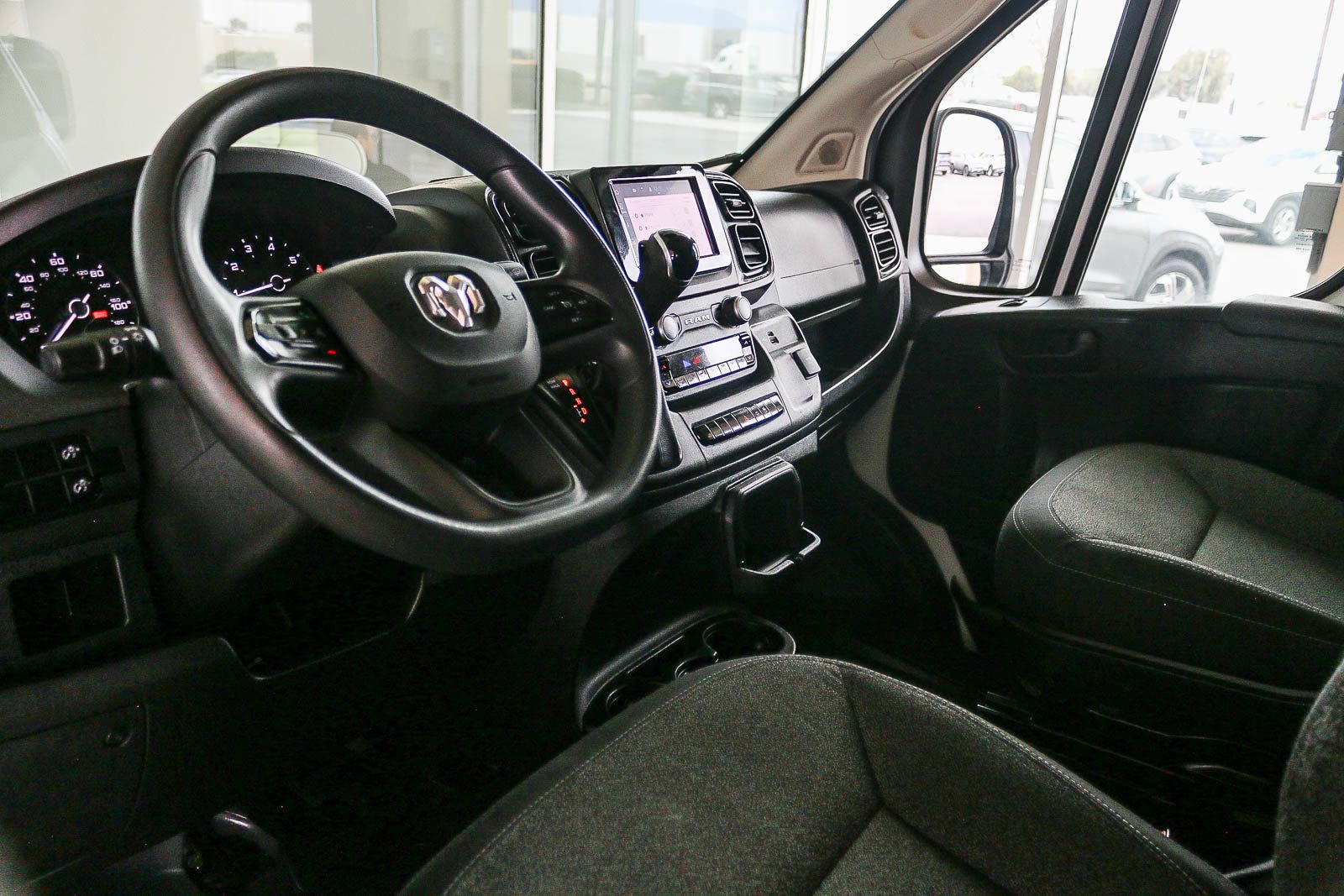 Used 2023 Bright White Clearcoat Ram High Roof image 22
