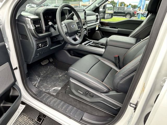 New 2026 Star White Metallic Tri-Coat Ford Lariat image 11