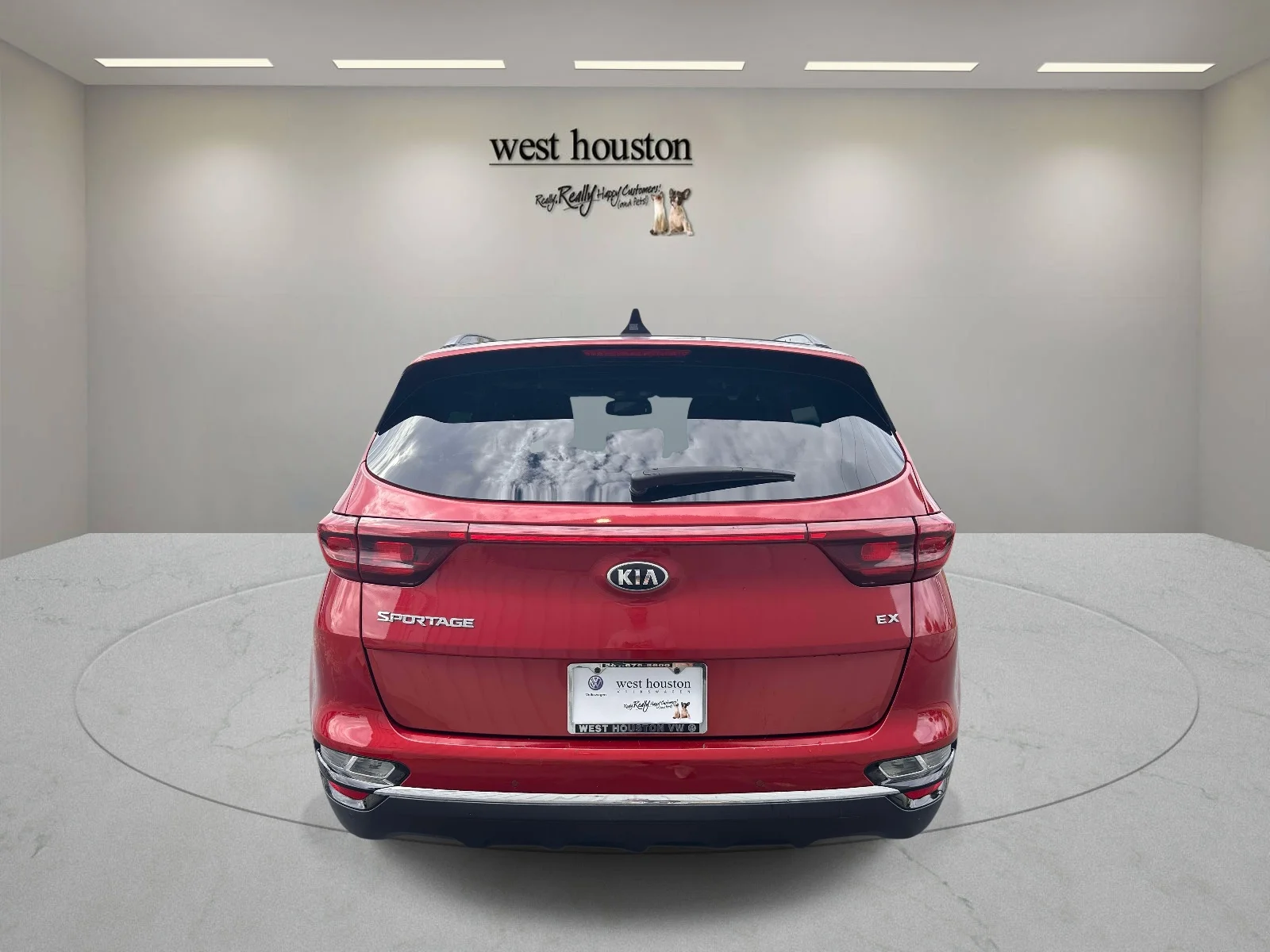 Used 2021 Hyper Red Kia EX image 6