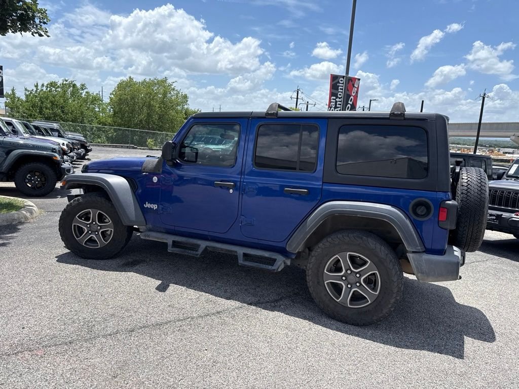 Used 2018 Blue Jeep Unlimited Sport S image 42
