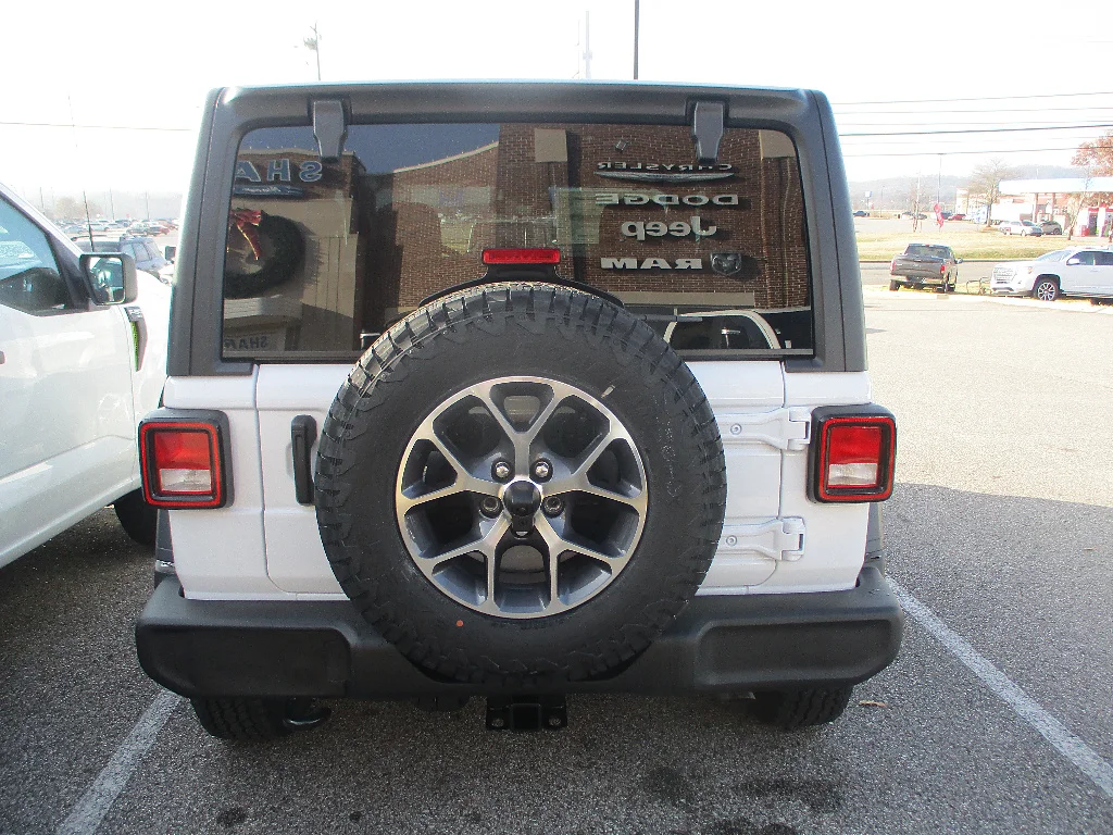 New 2026 Bright White Clearcoat Jeep 2-Door Sport S 4x4 image 16