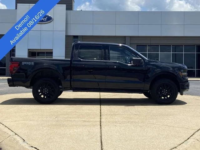 New 2026 Agate Black Metallic Ford XLT image 2