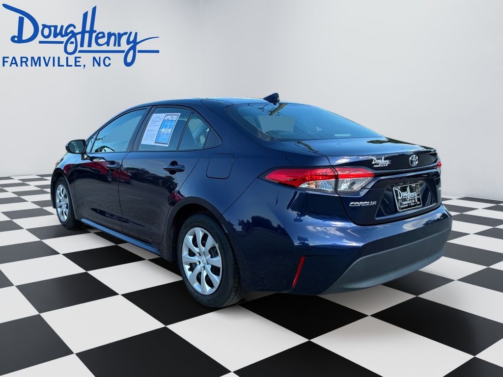 Used 2024 Blue Toyota LE image 3