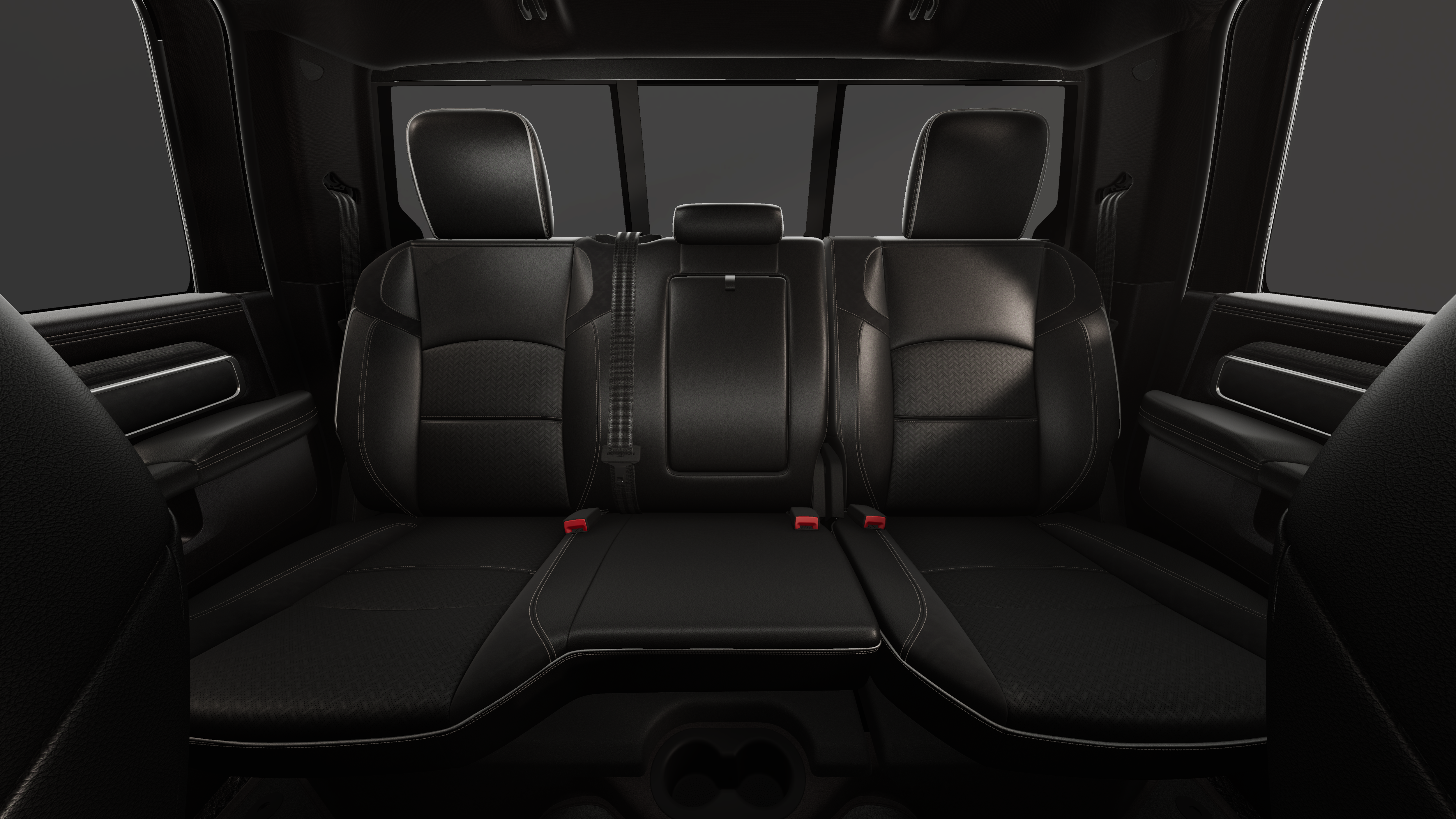 New 2026 Diamond Black Crystal Pearl-Coat Exterior Paint RAM LARAMIE image 29