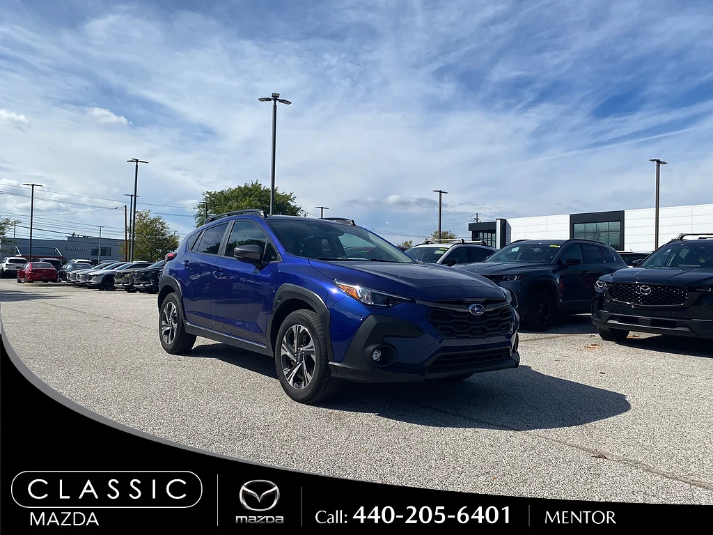 Used 2024 Sapphire Blue Pearl Subaru Premium image 1