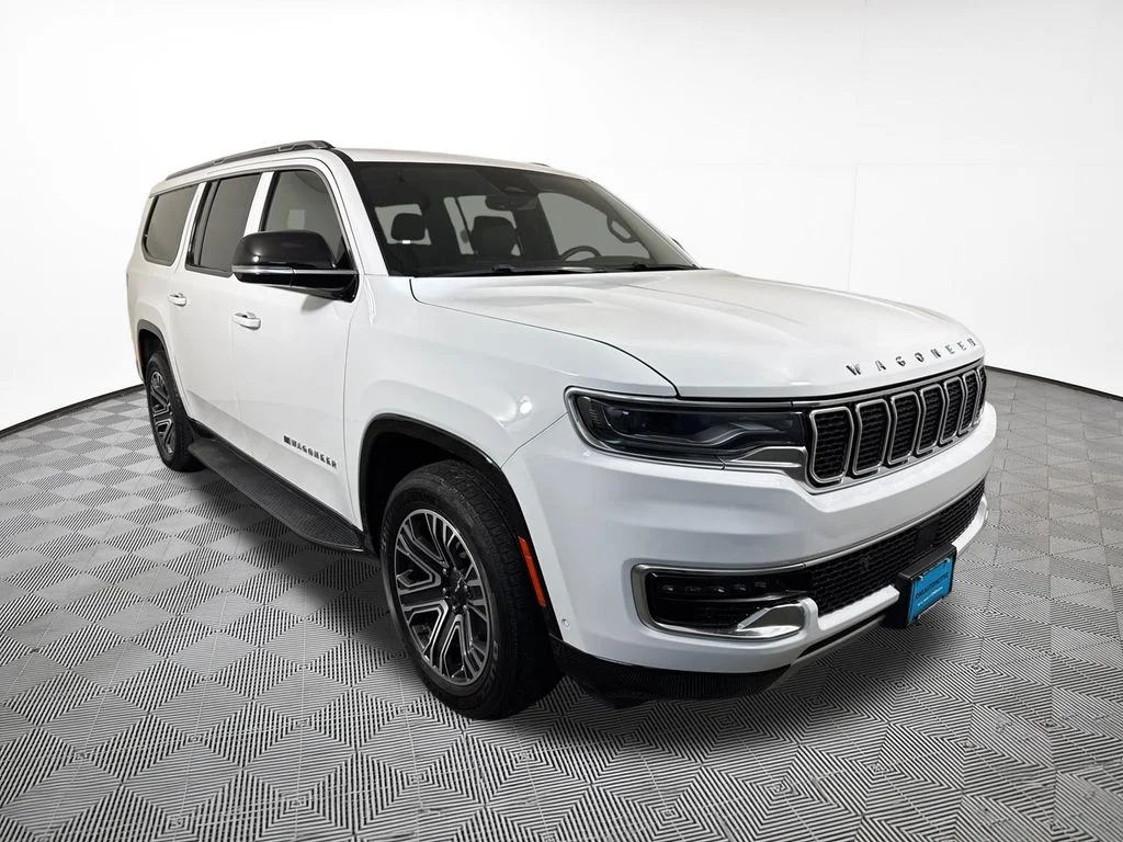 Used 2024 Bright White Clearcoat Jeep Series II image 4