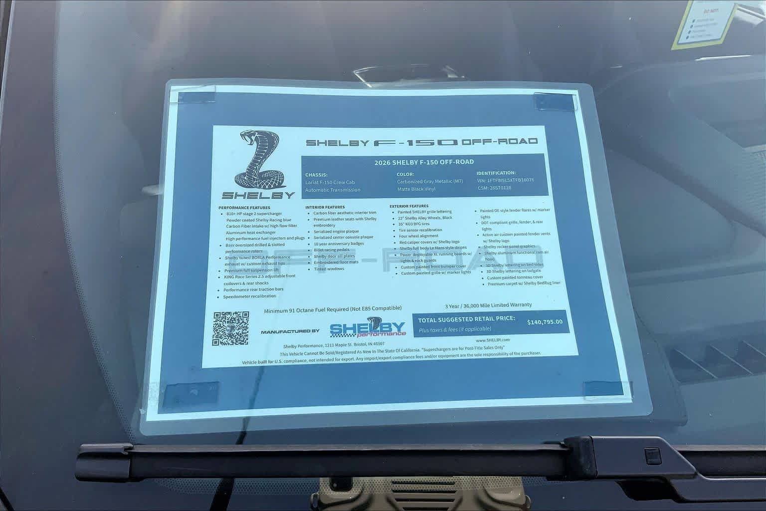 New 2026 Carbonized Gray Metallic Ford Lariat® image 17