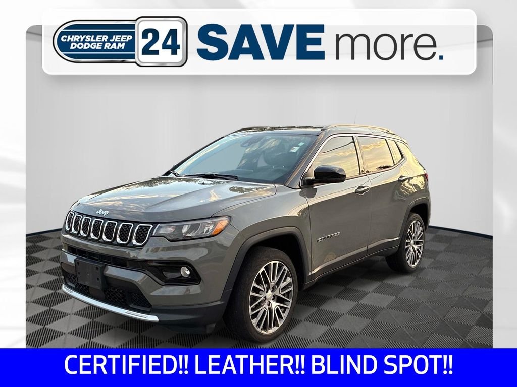 Used 2023 Gray Jeep Limited image 1