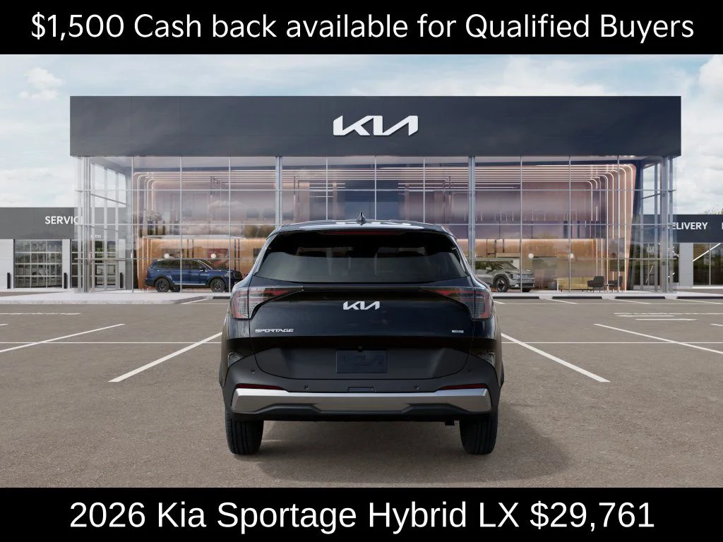 New 2026 Fusion Black Kia LX image 6