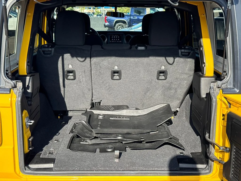 Used 2021 Yellow Jeep Unlimited Sport S image 13