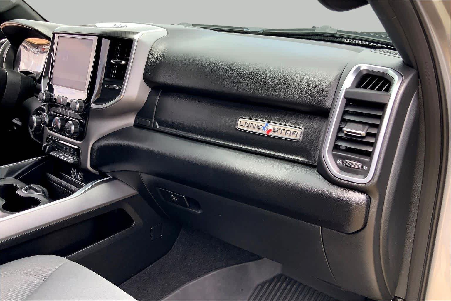 Used 2025 Billet Silver Metallic Clearcoat Ram Lone Star image 19