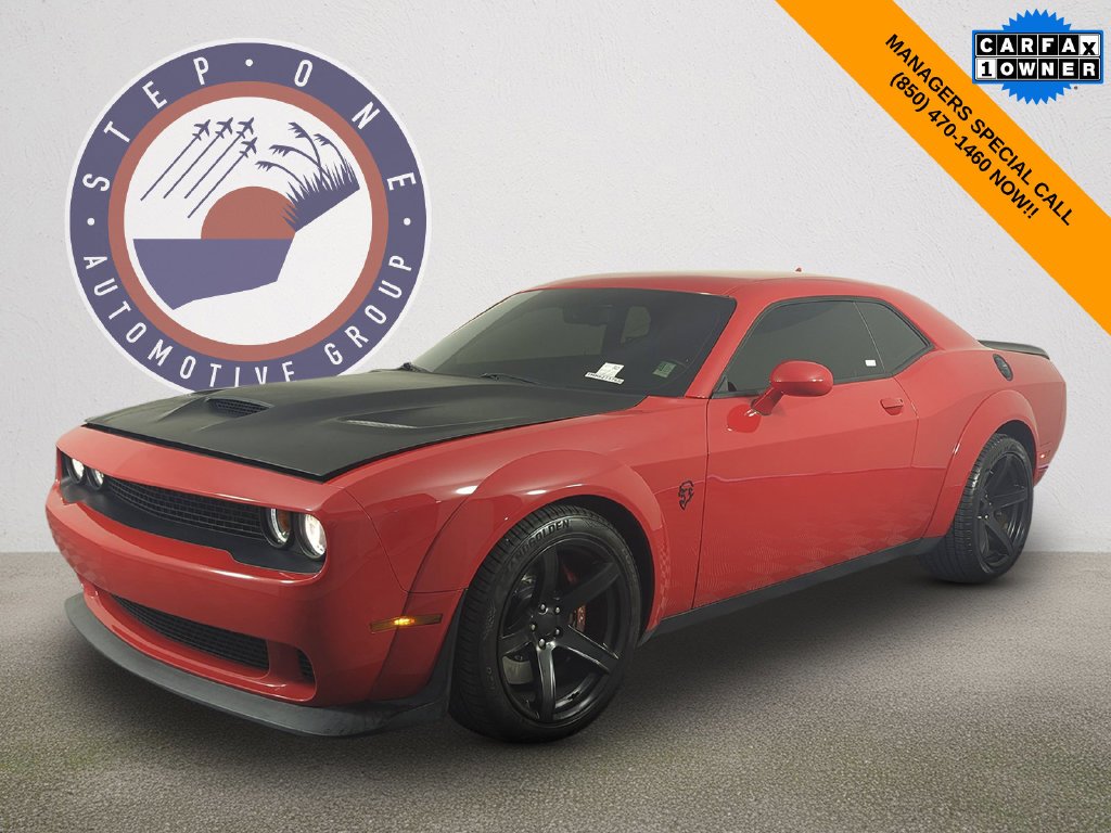 Used 2021 Red Dodge R/T Scat Pack Widebody image 2