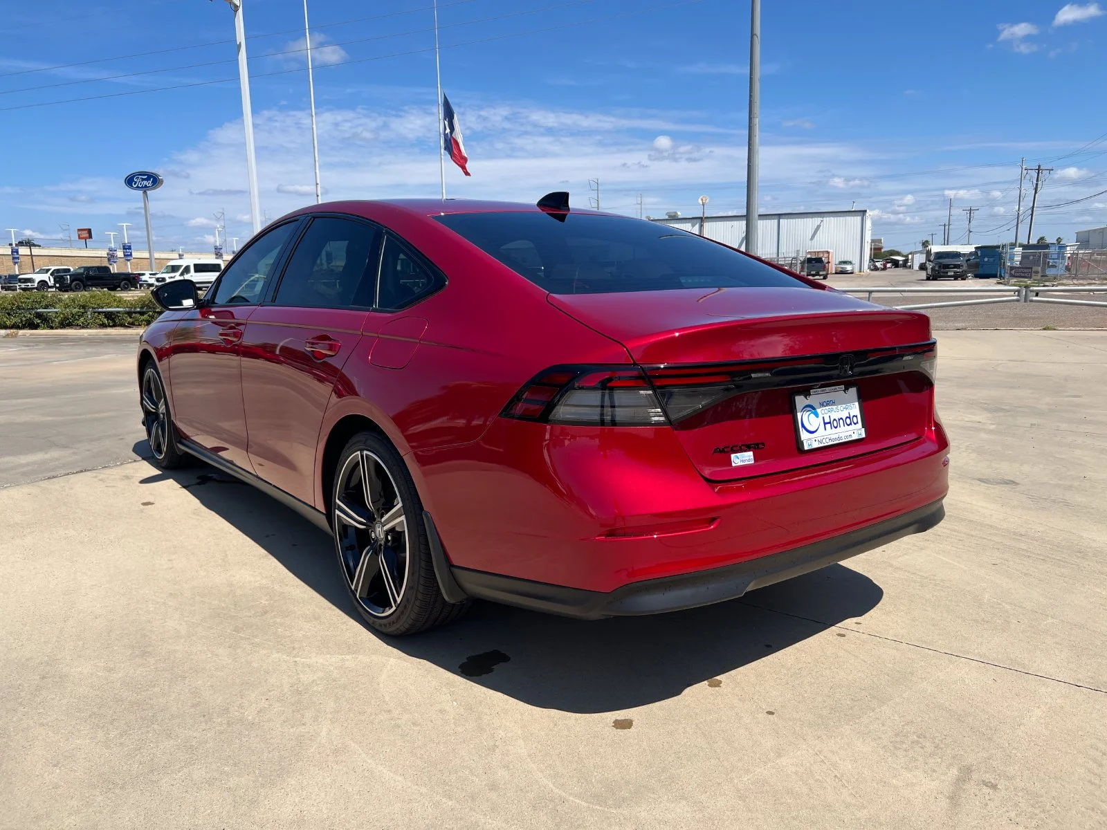 New 2026 Radiant Red Metallic Honda SE image 3