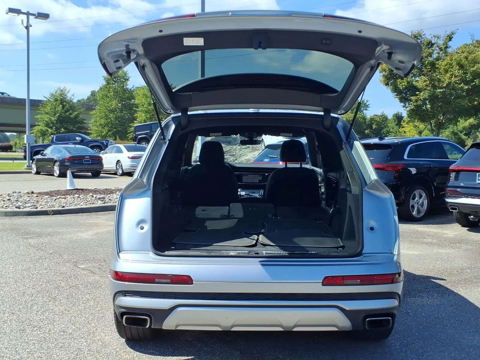 Certified Used 2025 Satellite Silver Metallic Audi Premium Plus image 31