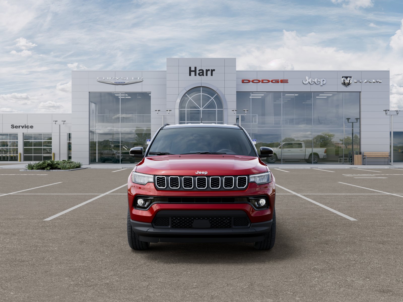 New 2026 Red Hot Pearl-Coat Exterior Paint Jeep Limited image 32