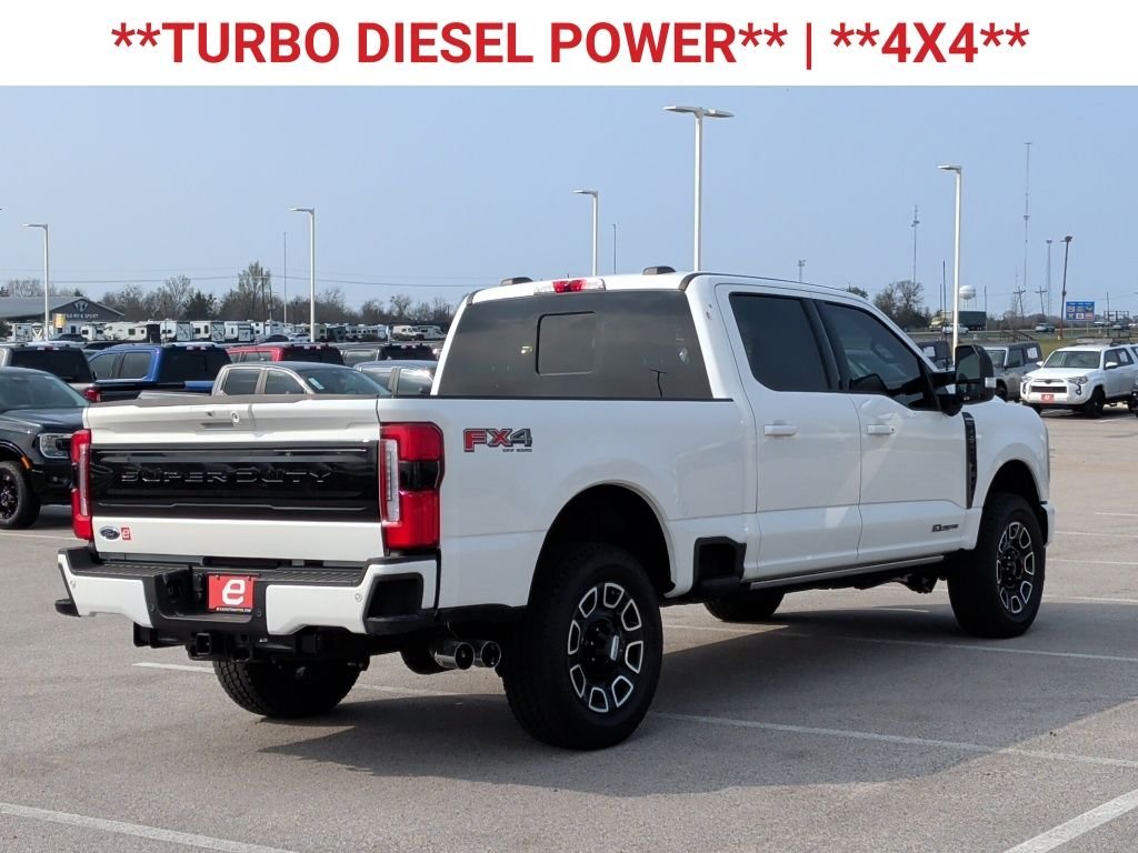 New 2026 Star White Metallic Tri-Coat Ford F-250® Platinum® image 9