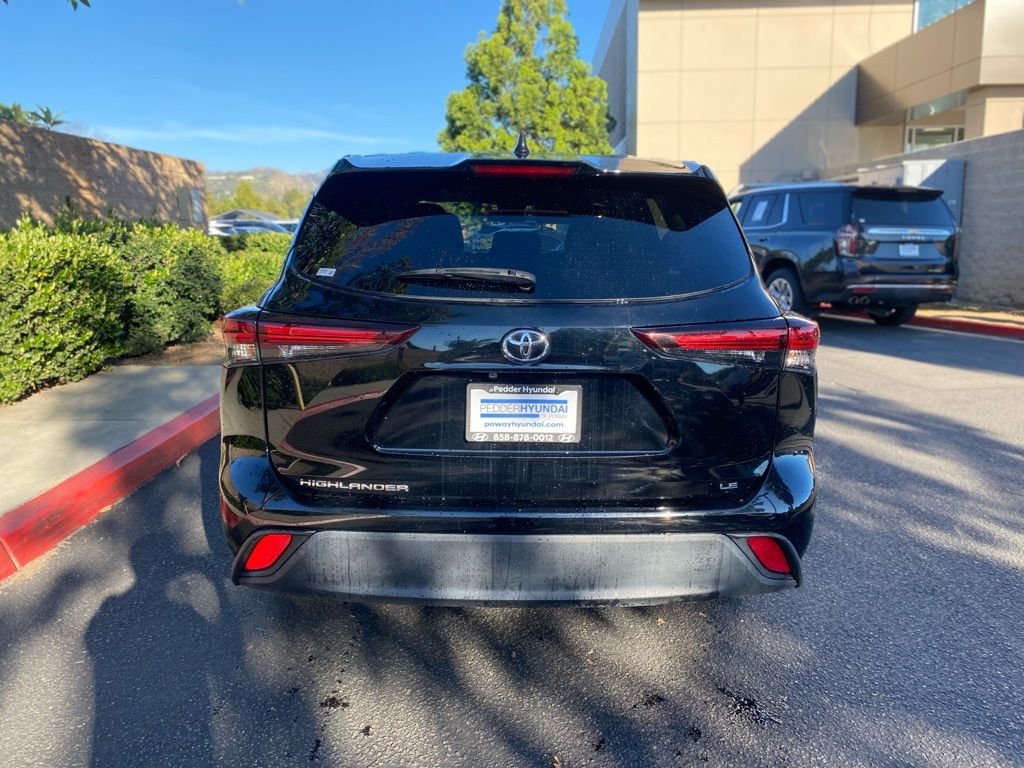 Used 2024 Black Toyota LE image 8