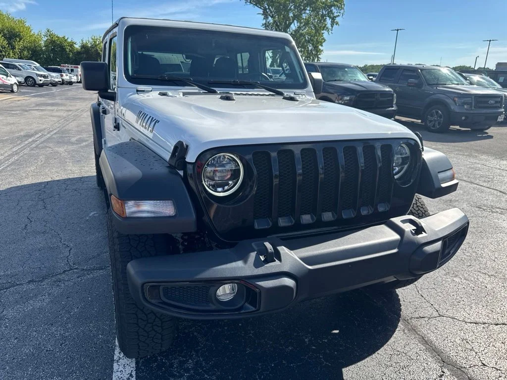 Used 2022 White Jeep Unlimited Willys image 51