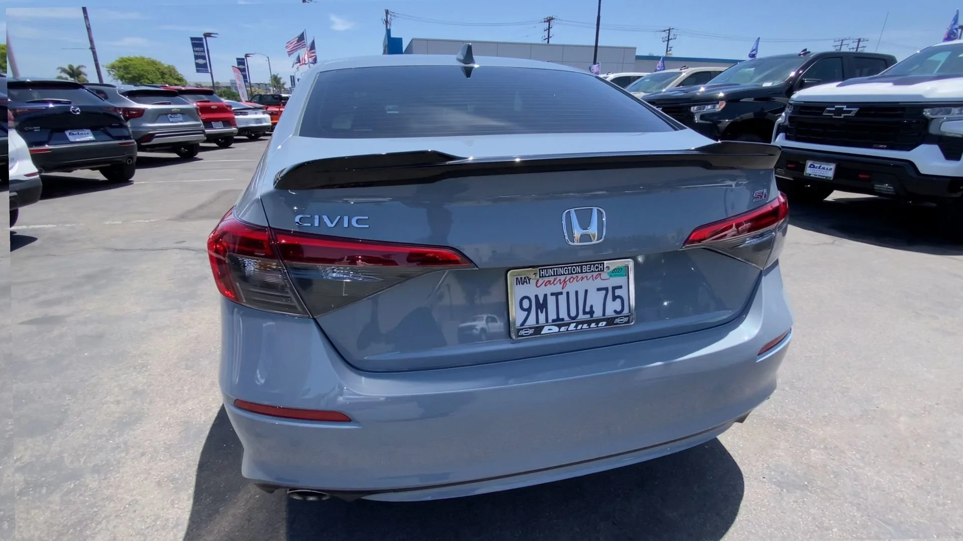 Used 2024 Sonic Gray Pearl Honda Si Manual Sedan image 47