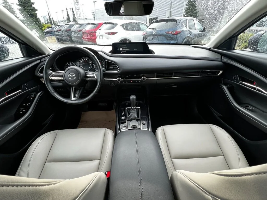 Certified Used 2023 Deep Crystal Blue Mica Mazda GS AWD at GS AWD with Luxury Package. Leatherette, image 10